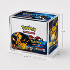 Pokemon Booster Box Acrylic Display Case | Premium 8mm UV Magnetic Protector